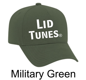 Lid Tunes Military Green Hat